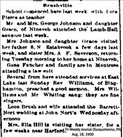 Brushville(PA)News(Aug.18, 1900)